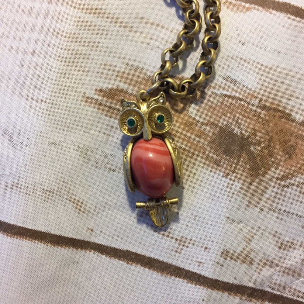 Stella & Dot Owl necklace